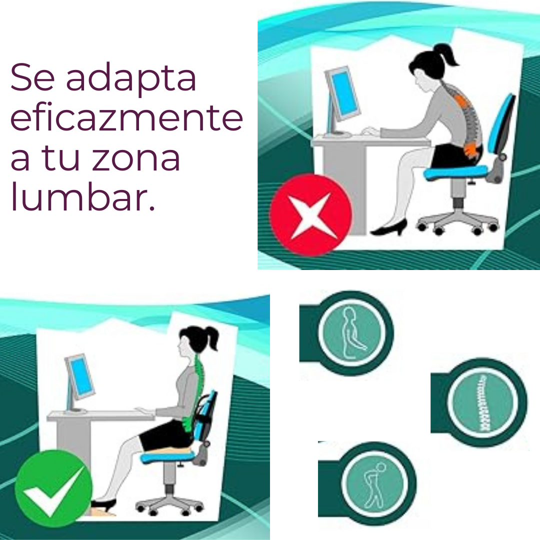 SOPORTE LUMBAR PARA SILLA