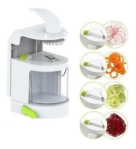 🥕Cortador Rallador Alimentos Espiral🥔