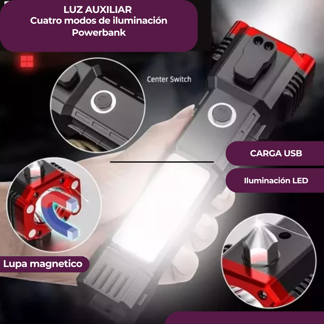 LINTERNA MULTIUSOS🔦