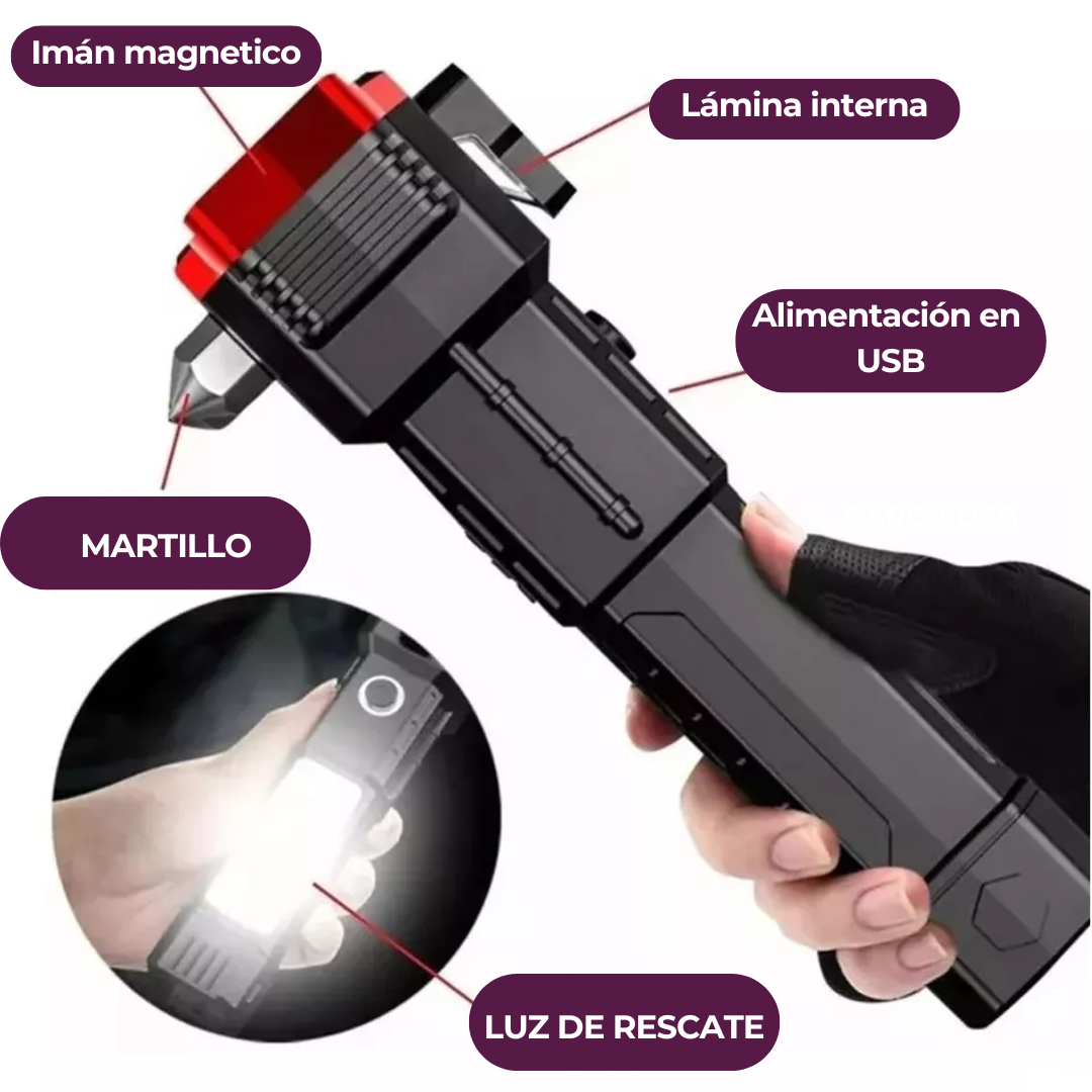LINTERNA MULTIUSOS🔦