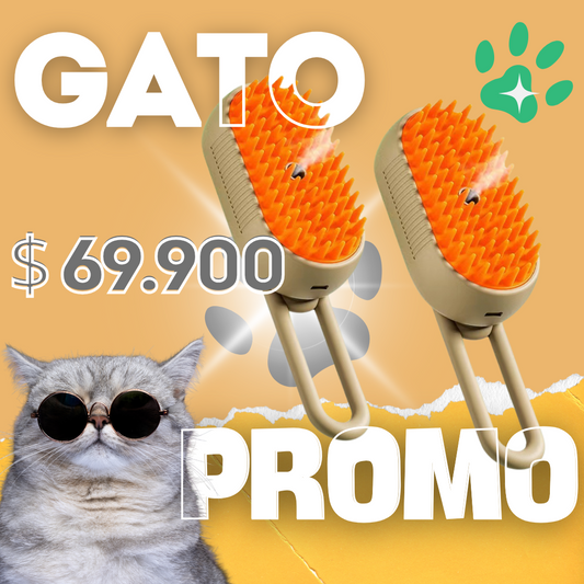 CEPILLO VAPORIZADOR PARA MASCOTAS