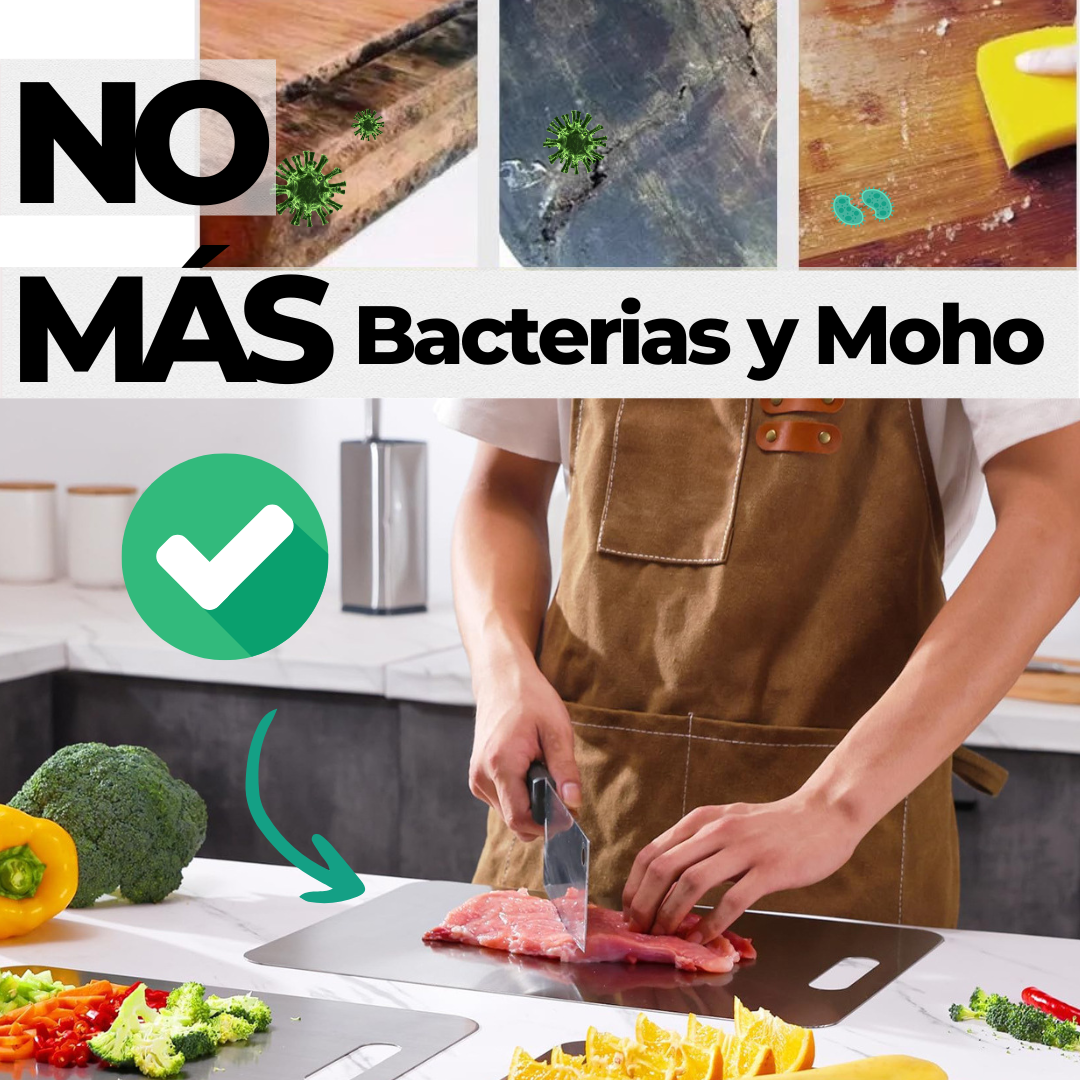 TABLA EN ACERO INOXIDABLE