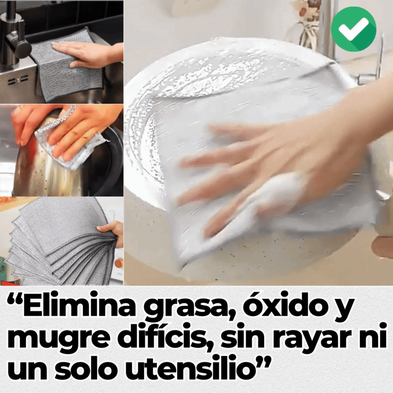 PAÑO METÁLICO X5Unidades