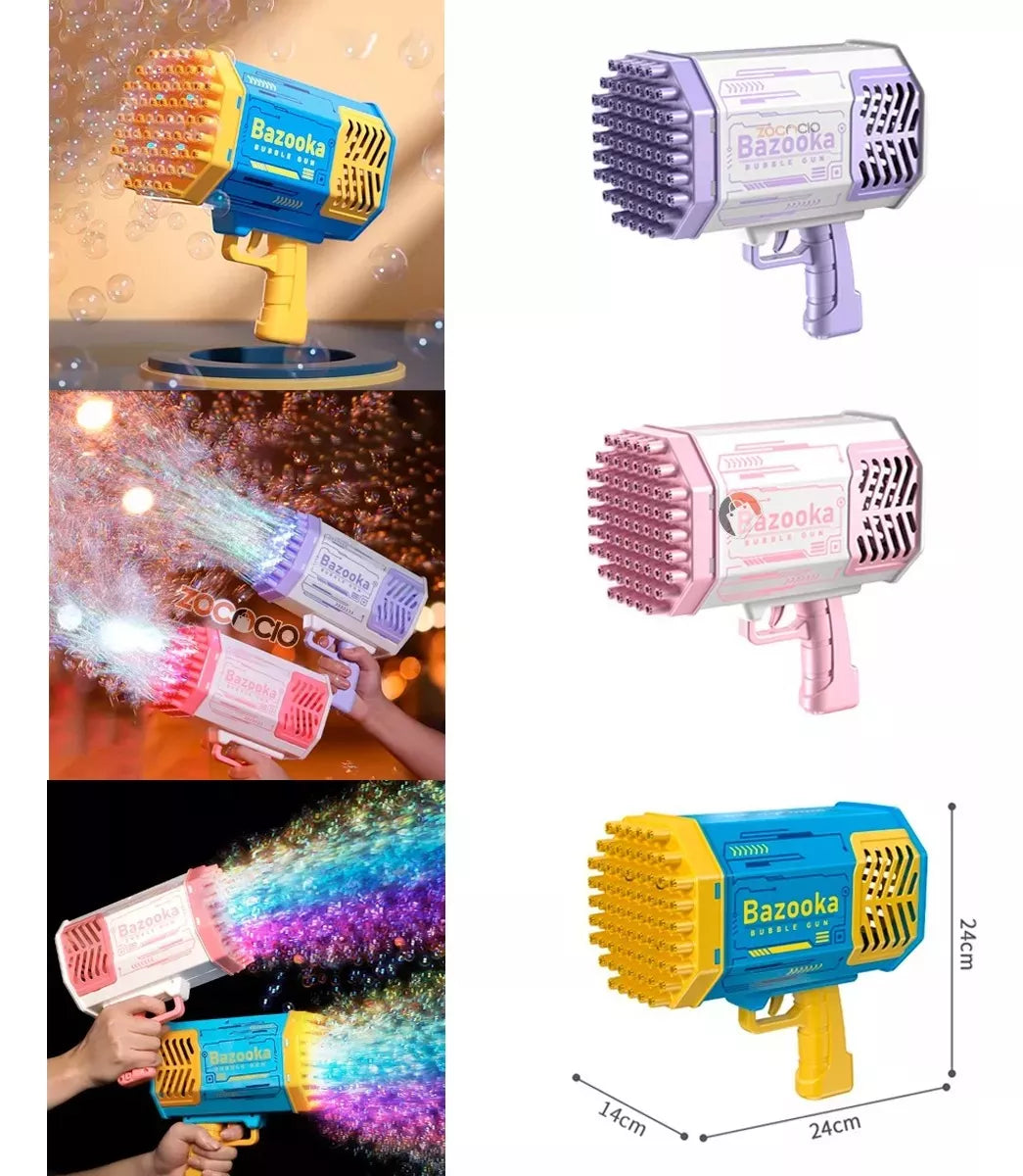 Pistola Burbujas Automática Eléctrica