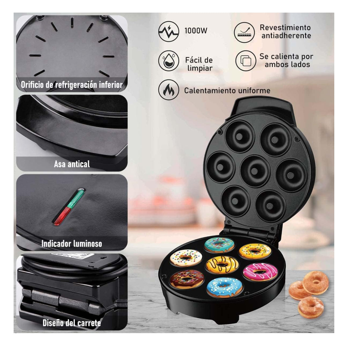 Máquina para mini Donas