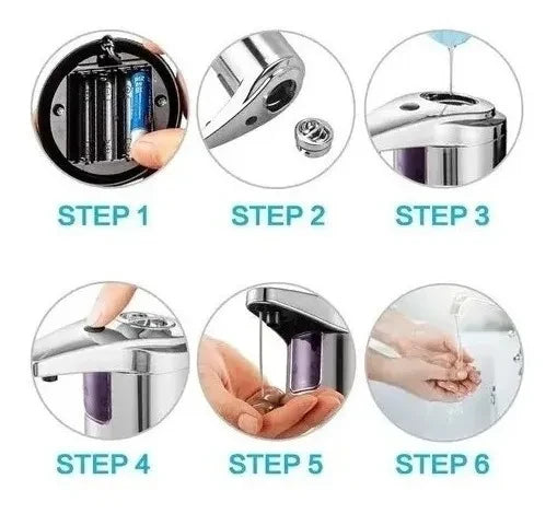 Dispensador De Jabon Con Sensor