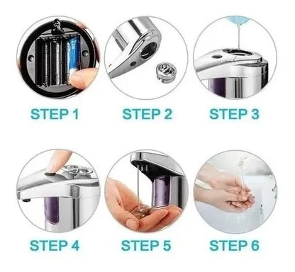 Dispensador De Jabon Con Sensor