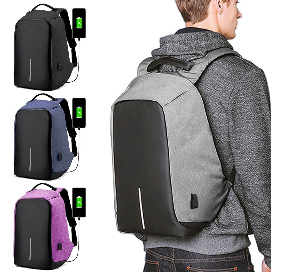 Bolso Antirrobo Morral Maleta