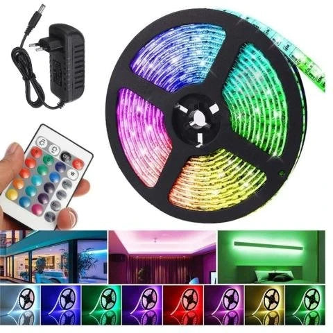 Cinta led RGB 5 metros + control